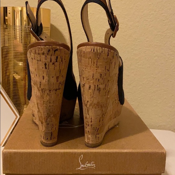 Christian Louboutin Wedge Heels - Picture 3 of 7
